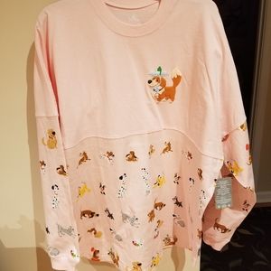 Disney Dogs Spirit Jersey Size XL